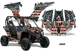 UTV Graphics Kit Decal Wrap For Can-Am BRP Maverick 1000 X/XT 2013-2016 WW2 BOMBER-atv motorcycle utv parts accessories gear helmets jackets gloves pantsAll Terrain Depot