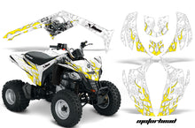 Load image into Gallery viewer, ATV Decal Graphics Kit Wrap For Can-Am DS250 DS 250 Bombardier 2006-2016 MOTORHEAD WHITE-atv motorcycle utv parts accessories gear helmets jackets gloves pantsAll Terrain Depot