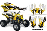 ATV Graphics Kit Quad Decal Wrap For Can-Am DS450 XMX XXC 2008-2016 CARBONX YELLOW