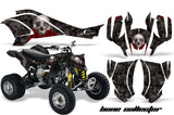 ATV Graphics Kit Quad Decal Wrap For Can-Am DS450 XMX XXC 2008-2016 BONES BLACK