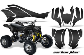 ATV Graphics Kit Quad Decal Wrap For Can-Am DS450 XMX XXC 2008-2016 CARBON FIBER-atv motorcycle utv parts accessories gear helmets jackets gloves pantsAll Terrain Depot