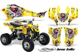 ATV Graphics Kit Quad Decal Wrap For Can-Am DS450 XMX XXC 2008-2016 EDHLK YELLOW