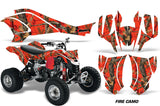 ATV Graphics Kit Quad Decal Wrap For Can-Am DS450 XMX XXC 2008-2016 FIRE CAMO