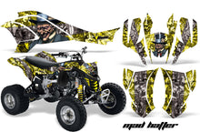 Load image into Gallery viewer, ATV Graphics Kit Quad Decal Wrap For Can-Am DS450 XMX XXC 2008-2016 HATTER YELLOW SILVER-atv motorcycle utv parts accessories gear helmets jackets gloves pantsAll Terrain Depot