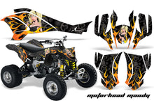 Load image into Gallery viewer, ATV Graphics Kit Quad Decal Wrap For Can-Am DS450 XMX XXC 2008-2016 MOTO MANDY BLACK-atv motorcycle utv parts accessories gear helmets jackets gloves pantsAll Terrain Depot