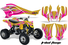 Load image into Gallery viewer, ATV Graphics Kit Quad Decal Wrap For Can-Am DS450 XMX XXC 2008-2016 TRIBAL PINK YELLOW-atv motorcycle utv parts accessories gear helmets jackets gloves pantsAll Terrain Depot