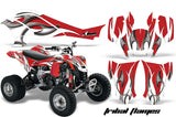 ATV Graphics Kit Quad Decal Wrap For Can-Am DS450 XMX XXC 2008-2016 TRIBAL WHITE RED