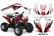 Load image into Gallery viewer, ATV Decal Graphics Kit Wrap For Can-Am DS250 DS 250 Bombardier 2006-2016 CARBONX RED-atv motorcycle utv parts accessories gear helmets jackets gloves pantsAll Terrain Depot