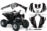 ATV Decal Graphics Kit Wrap For Can-Am DS250 DS 250 Bombardier 2006-2016 RELOADED WHITE BLACK