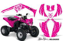 Load image into Gallery viewer, ATV Decal Graphics Kit Wrap For Can-Am DS250 DS 250 Bombardier 2006-2016 RELOADED WHITE PINK-atv motorcycle utv parts accessories gear helmets jackets gloves pantsAll Terrain Depot