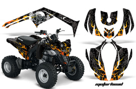 ATV Decal Graphics Kit Wrap For Can-Am DS250 DS 250 Bombardier 2006-2016 MOTORHEAD BLACK-atv motorcycle utv parts accessories gear helmets jackets gloves pantsAll Terrain Depot