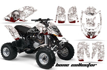 Load image into Gallery viewer, ATV Graphics Kit Decal Quad Wrap For Can-Am Bombardier DS650 DS 650 BONES WHITE-atv motorcycle utv parts accessories gear helmets jackets gloves pantsAll Terrain Depot