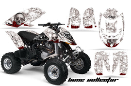 ATV Graphics Kit Decal Quad Wrap For Can-Am Bombardier DS650 DS 650 BONES WHITE-atv motorcycle utv parts accessories gear helmets jackets gloves pantsAll Terrain Depot