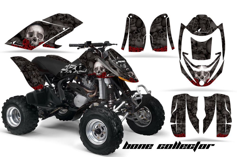 ATV Graphics Kit Decal Quad Wrap For Can-Am Bombardier DS650 DS 650 BONES BLACK-atv motorcycle utv parts accessories gear helmets jackets gloves pantsAll Terrain Depot