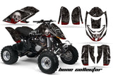 ATV Graphics Kit Decal Quad Wrap For Can-Am Bombardier DS650 DS 650 BONES BLACK