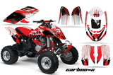 ATV Graphics Kit Decal Quad Wrap For Can-Am Bombardier DS650 DS 650 CARBONX RED
