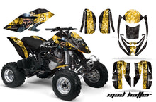 Load image into Gallery viewer, ATV Graphics Kit Decal Quad Wrap For Can-Am Bombardier DS650 DS 650 HATTER YELLOW BLACK-atv motorcycle utv parts accessories gear helmets jackets gloves pantsAll Terrain Depot