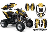 ATV Graphics Kit Decal Quad Wrap For Can-Am Bombardier DS650 DS 650 HATTER YELLOW BLACK