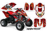 ATV Graphics Kit Decal Quad Wrap For Can-Am Bombardier DS650 DS 650 MOTORHEAD RED