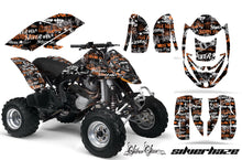 Load image into Gallery viewer, ATV Graphics Kit Decal Quad Wrap For Can-Am Bombardier DS650 DS 650 SSSH ORANGE BLACK-atv motorcycle utv parts accessories gear helmets jackets gloves pantsAll Terrain Depot