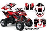 ATV Graphics Kit Decal Quad Wrap For Can-Am Bombardier DS650 DS 650 STREET STAR RED