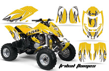 Load image into Gallery viewer, ATV Graphics Kit Decal Quad Wrap For Can-Am Bombardier DS650 DS 650 TBOMBER YELLOW-atv motorcycle utv parts accessories gear helmets jackets gloves pantsAll Terrain Depot
