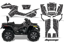 Load image into Gallery viewer, ATV Graphics Kit Decal Wrap For CanAm Outlander Max 500/800 2006-2012 DIGICAMO BLACK-atv motorcycle utv parts accessories gear helmets jackets gloves pantsAll Terrain Depot