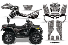 Load image into Gallery viewer, ATV Graphics Kit Decal Wrap For CanAm Outlander Max 500/800 2006-2012 REPAER SILVER-atv motorcycle utv parts accessories gear helmets jackets gloves pantsAll Terrain Depot