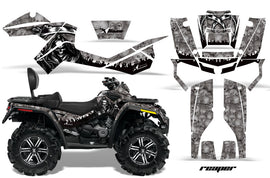 ATV Graphics Kit Decal Wrap For CanAm Outlander Max 500/800 2006-2012 REPAER SILVER-atv motorcycle utv parts accessories gear helmets jackets gloves pantsAll Terrain Depot