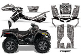 ATV Graphics Kit Decal Wrap For CanAm Outlander Max 500/800 2006-2012 REPAER SILVER