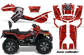 ATV Graphics Kit Decal Wrap For CanAm Outlander Max 500/800 2006-2012 BONES RED-atv motorcycle utv parts accessories gear helmets jackets gloves pantsAll Terrain Depot