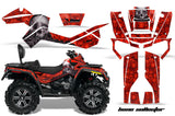 ATV Graphics Kit Decal Wrap For CanAm Outlander Max 500/800 2006-2012 BONES RED