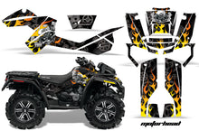 Load image into Gallery viewer, ATV Graphics Kit Decal Wrap For CanAm Outlander Max 500/800 2006-2012 MOTORHEAD BLACK-atv motorcycle utv parts accessories gear helmets jackets gloves pantsAll Terrain Depot