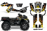 ATV Graphics Kit Decal Wrap For CanAm Outlander Max 500/800 2006-2012 MOTORHEAD BLACK
