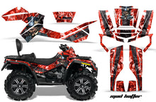 Load image into Gallery viewer, ATV Graphics Kit Decal Wrap For CanAm Outlander Max 500/800 2006-2012 HATTER RED BLACK-atv motorcycle utv parts accessories gear helmets jackets gloves pantsAll Terrain Depot