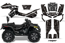Load image into Gallery viewer, ATV Graphics Kit Decal Wrap For CanAm Outlander Max 500/800 2006-2012 REAPER BLACK-atv motorcycle utv parts accessories gear helmets jackets gloves pantsAll Terrain Depot