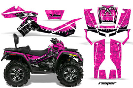 ATV Graphics Kit Decal Wrap For CanAm Outlander Max 500/800 2006-2012 REAPER PINK-atv motorcycle utv parts accessories gear helmets jackets gloves pantsAll Terrain Depot