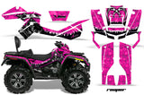 ATV Graphics Kit Decal Wrap For CanAm Outlander Max 500/800 2006-2012 REAPER PINK