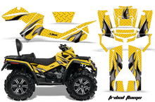 Load image into Gallery viewer, ATV Graphics Kit Decal Wrap For CanAm Outlander Max 500/800 2006-2012 TRIBAL BLACK YELLOW-atv motorcycle utv parts accessories gear helmets jackets gloves pantsAll Terrain Depot