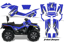 Load image into Gallery viewer, ATV Graphics Kit Decal Wrap For CanAm Outlander Max 500/800 2006-2012 TRIBAL WHITE BLUE-atv motorcycle utv parts accessories gear helmets jackets gloves pantsAll Terrain Depot