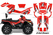 Load image into Gallery viewer, ATV Graphics Kit Decal Wrap For CanAm Outlander Max 500/800 2006-2012 TRIBAL WHITE RED-atv motorcycle utv parts accessories gear helmets jackets gloves pantsAll Terrain Depot
