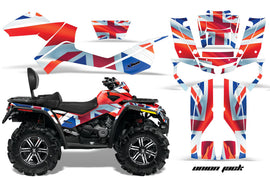 ATV Graphics Kit Decal Wrap For CanAm Outlander Max 500/800 2006-2012 UNION JACK-atv motorcycle utv parts accessories gear helmets jackets gloves pantsAll Terrain Depot