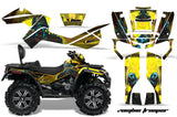 ATV Graphics Kit Decal Wrap For CanAm Outlander Max 500/800 2006-2012 ZOMBIE YELLOW