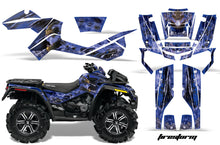 Load image into Gallery viewer, ATV Graphics Kit Decal Wrap For CanAm Outlander XMR 500/800 2006-2012 FIRESTORM BLUE-atv motorcycle utv parts accessories gear helmets jackets gloves pantsAll Terrain Depot