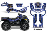 ATV Graphics Kit Decal Wrap For CanAm Outlander XMR 500/800 2006-2012 FIRESTORM BLUE