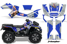 Load image into Gallery viewer, ATV Graphics Kit Decal Wrap For CanAm Outlander XMR 500/800 2006-2012 TBOMBER BLUE-atv motorcycle utv parts accessories gear helmets jackets gloves pantsAll Terrain Depot
