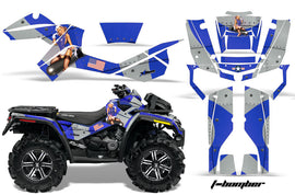 ATV Graphics Kit Decal Wrap For CanAm Outlander XMR 500/800 2006-2012 TBOMBER BLUE-atv motorcycle utv parts accessories gear helmets jackets gloves pantsAll Terrain Depot
