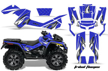 Load image into Gallery viewer, ATV Graphics Kit Decal Wrap For CanAm Outlander XMR 500/800 2006-2012 TRIBAL WHITE BLUE-atv motorcycle utv parts accessories gear helmets jackets gloves pantsAll Terrain Depot