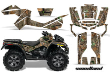 Load image into Gallery viewer, ATV Graphics Kit Decal Wrap For CanAm Outlander XMR 500/800 2006-2012 WOODLAND CAMO-atv motorcycle utv parts accessories gear helmets jackets gloves pantsAll Terrain Depot