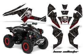 ATV Decal Graphics Kit Quad Wrap For Can-Am Renegade 500 X/R 800X/R 1000 BONES BLACK-atv motorcycle utv parts accessories gear helmets jackets gloves pantsAll Terrain Depot
